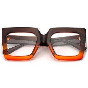 👓 Breaksun Oversized Square Blue Light Glasses